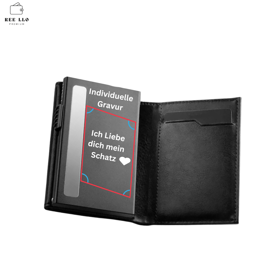 ✨ PERSONALISIERTE GRAVUR FÜR DEIN WALLET ✨